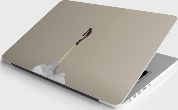 Laptop Sticker Notebook Pc Kaplama Etiketi Demir Adam - Image 1