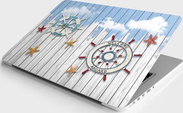 Laptop Sticker Notebook Pc Kaplama Etiketi Denizci - Image 1