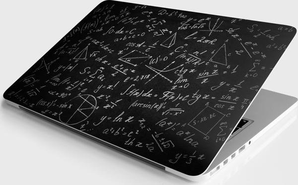 Laptop Sticker Notebook Pc Kaplama Etiketi Formüller - Image 1