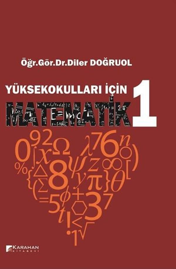 Yüksekokulları için Matematik 1 - Karahan Kitabevi - Image 1