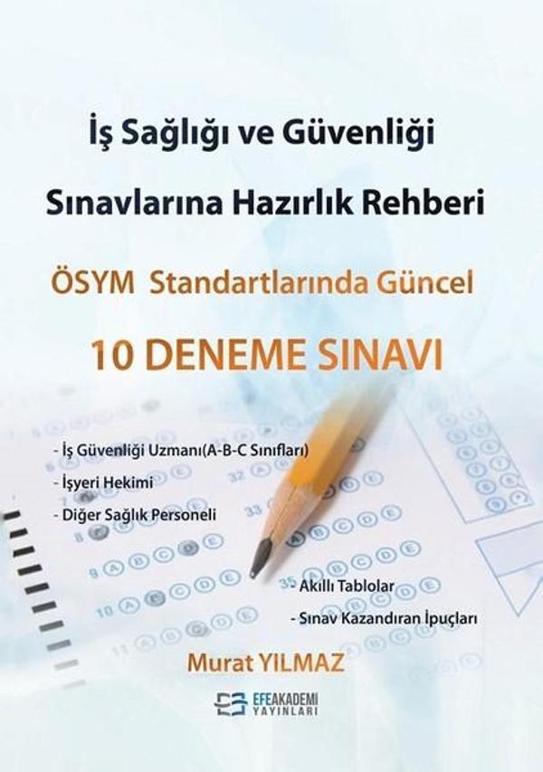 İş Sağlığı ve Güvenliği Sınavlarına Hazırlık Rehberi - Efe Akademi Yayınları - Image 1
