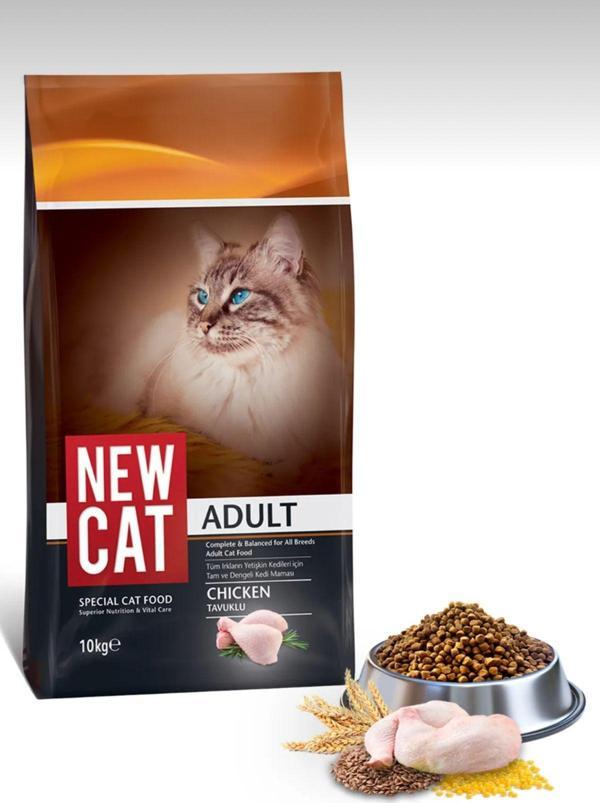 NewCat Kedi Maması Tavuklu 15 kg - Image 1