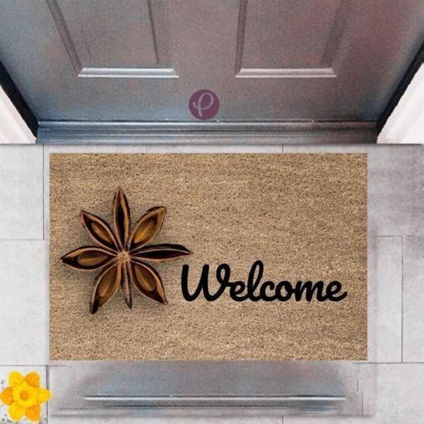 Büro Ev Ofis Dekoru için Dijital Baskı Model Kapı Önü Tip Welcome Paspas  - Image 1