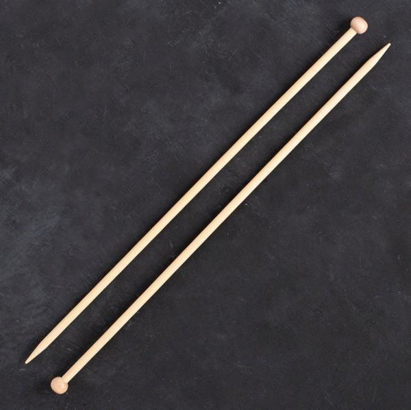 Büro Ev Ofis Hobi Dikiş Atölyesi için 35CM 6MM Bambu Örgü Şişi - Image 1