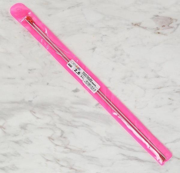 Büro Ev Ofis Hobi Dikiş Atölyesi için 35CM 2,5MM Klasik Alüminyum Örgü Şişi - Image 1