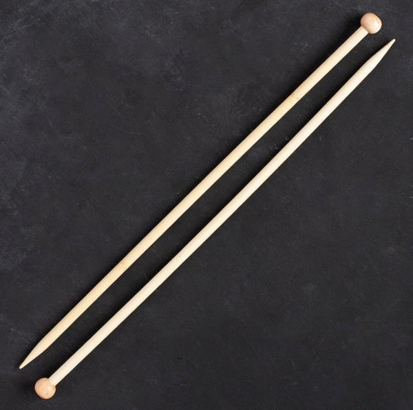 Büro Ev Ofis Hobi Dikiş Atölyesi için 35CM 7MM Bambu Örgü Şişi - Image 1