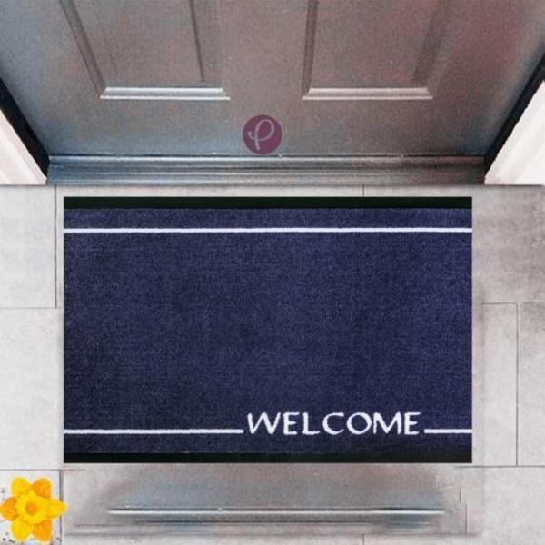 Büro Ev Ofis Dekoru için Dijital Baskı Kapı Önü Paspas Welcome Trend - Image 1