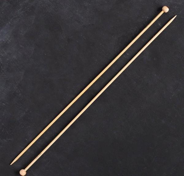 Büro Ev Ofis Hobi Dikiş Atölyesi için 35CM 3,5MM Bambu Örgü Şişi - Image 1