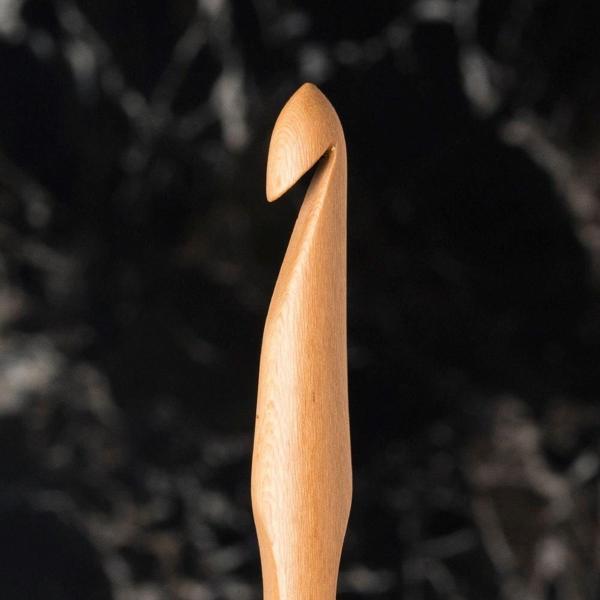 Büro Ev Ofis Hobi Dikiş Atölyesi için 8MM 15.5CM Ahşap Yün Tığ - Image 1
