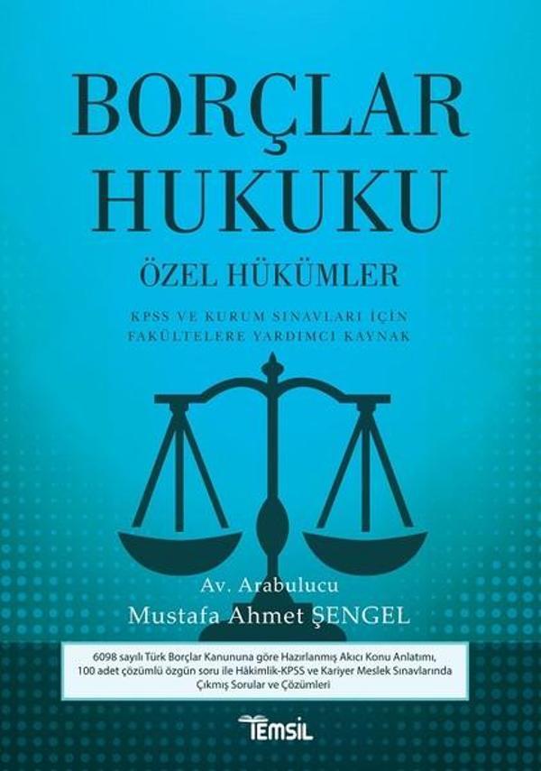 Borçlar Hukuku-Özel Hükümler - Temsil Kitap - Image 1
