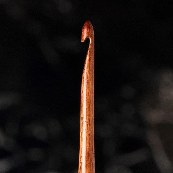 Büro Ev Ofis Hobi Dikiş Atölyesi için 15,5CM 2MM Ahşap Yün Tığ - Image 1