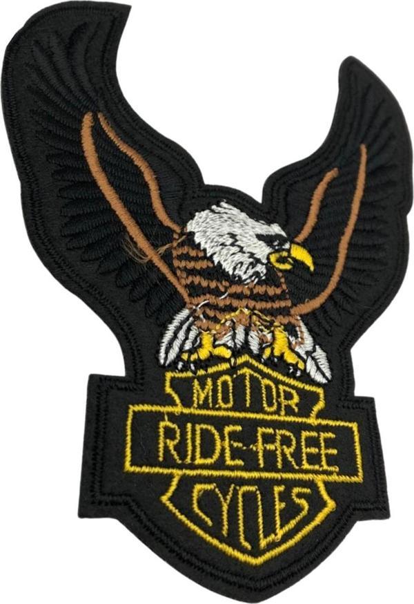 Büro Ev Ofis Hediyesi için 7X4CM Kartal Motif Ütü İle Yapışan Aplike Arma - Image 1
