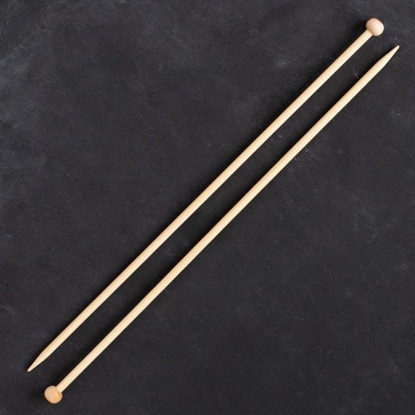 Büro Ev Ofis Hobi Dikiş Atölyesi için 35CM 5,5MM Bambu Örgü Şişi - Image 1