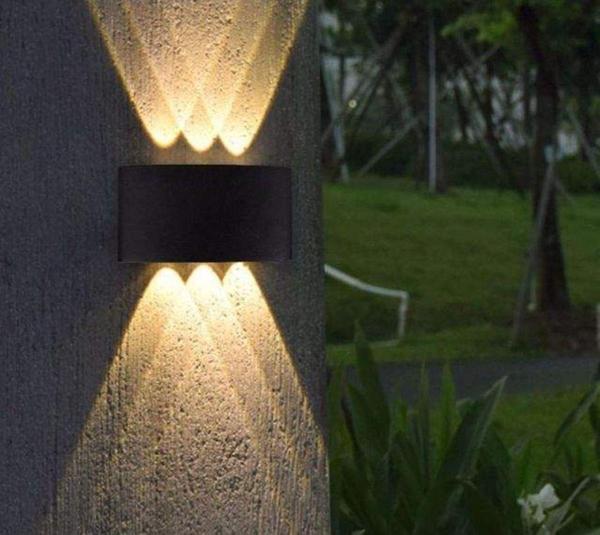 Helios 6 Watt Siyah Kasa Gün Işığı Dış Mekan Çift Yönlü Modern Led Aplik ( Ip65 ) - Image 1
