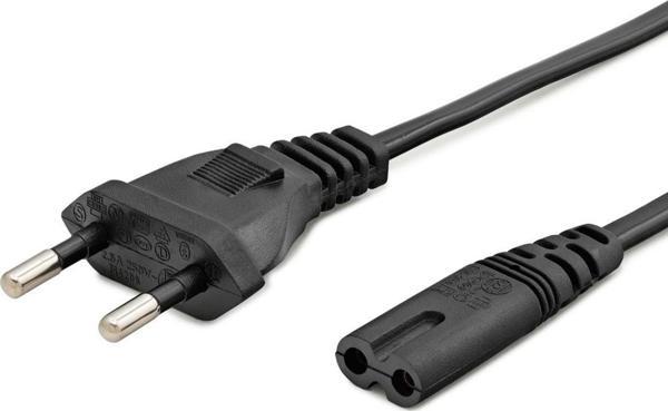 Büro Ev Ofis Cihazları için 1MT 0,75MM 28PIN Siyah Teyp Power Güç Kablosu - Image 1