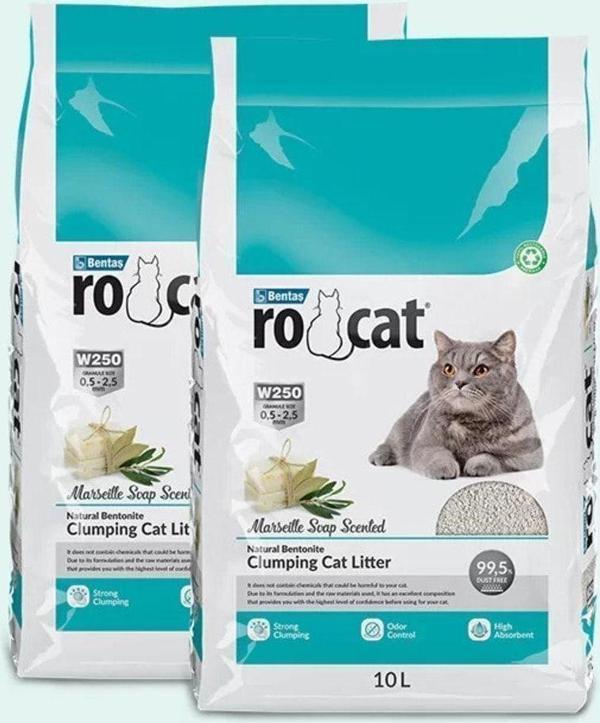 İcon Kimyasal Rocat Natural Kokusuz Kedi Kumu 5 Lt - Image 1