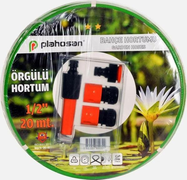 İcon Kimyasal Plahosan 20 Metre Bahçe Hortumu Seti - Image 1