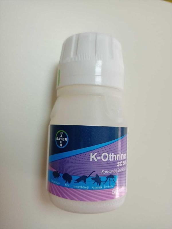 Bayer K-Othrine Sc 50 Haşere Böcek Öldürücü 50 Ml 3 Adet - Image 1