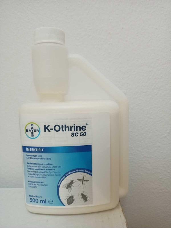 Bayer K-Othrine Sc 50 Haşere Böcek Öldürücü 500 Ml 3 Adet - Image 1
