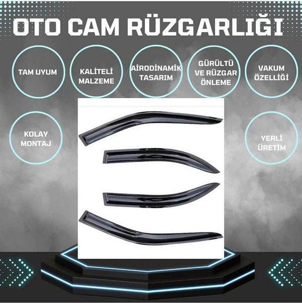 Nissan Navara 2004-2015 Cam Rüzgarlığı - Image 1