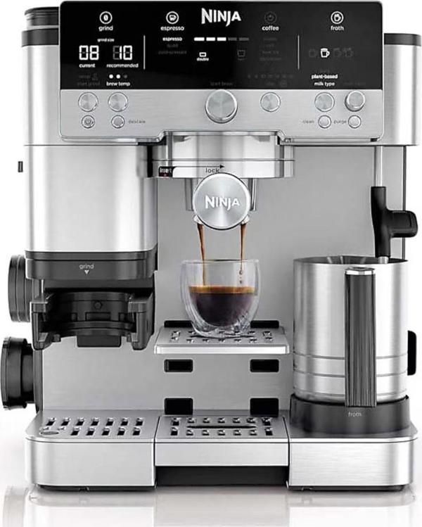 NINJA LUXE CAFÉ PREMİER ESPRESSO MAKİNESİ GÜMÜŞ - Image 1