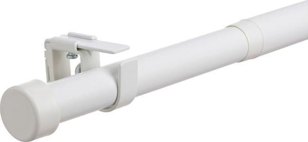 Perde çubuğu seti, beyaz, 120-210 cm 28 mm - Image 1