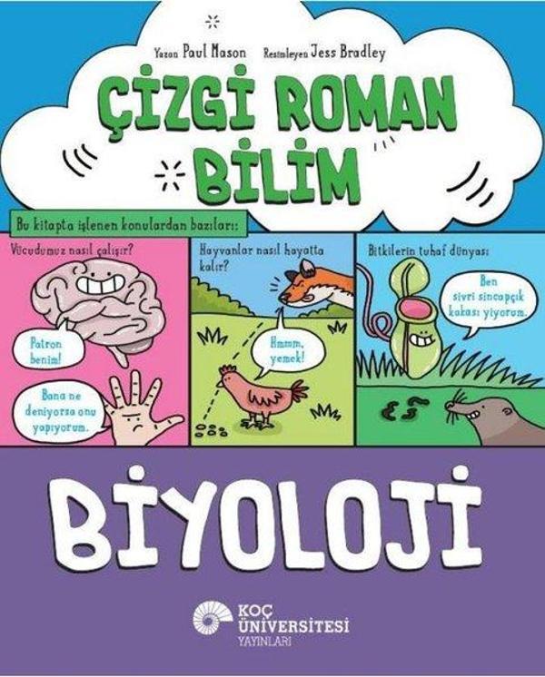 Çizgi Roman Bilim - Biyoloji - Koç Üniversitesi Yayınları - Image 1