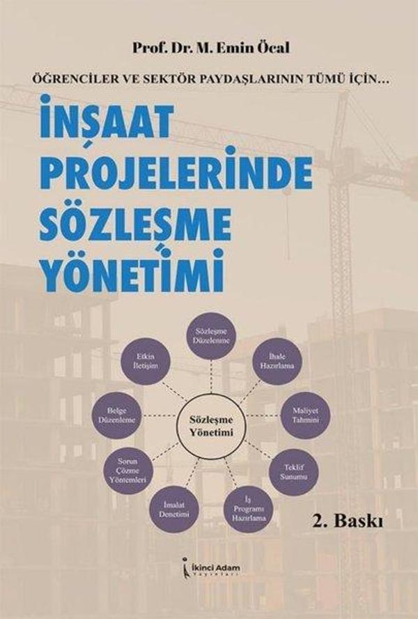 İnşaat Projelerinde sözleşme Yönetimi - İkinci Adam Yayınları - Image 1