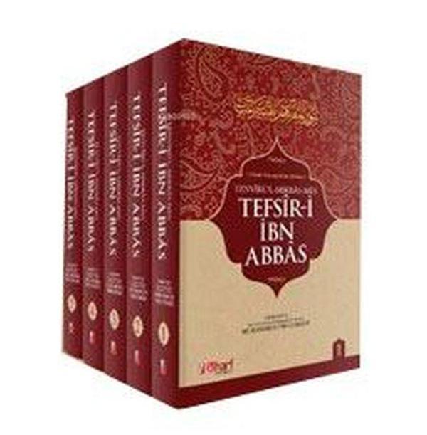 İbn Abbas Tefsiri - 5 Cilt Takım - 15 Hadis Kaynağından Derlenen Tefsir-i İbn Abbas - İlk Harf Yayınları - Image 1