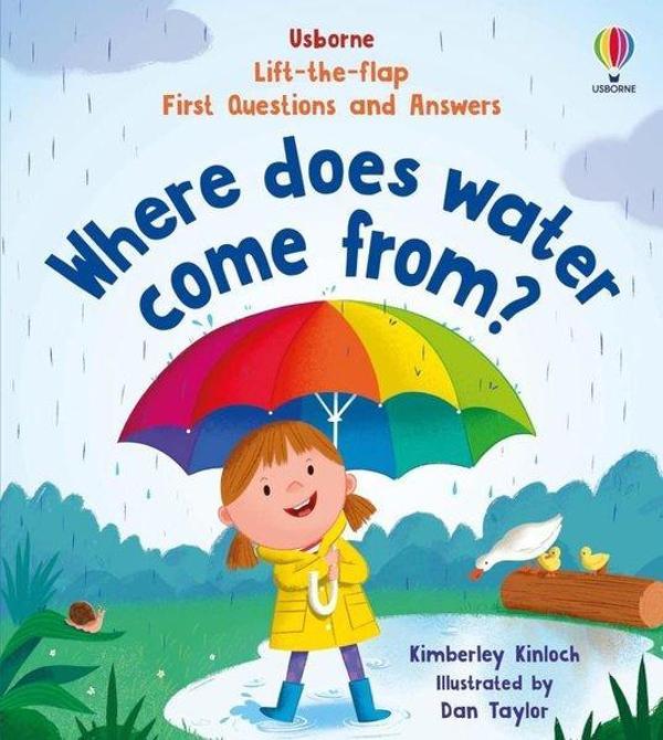 First Questions and Answers: Where does water come from? - Usborne - Image 1