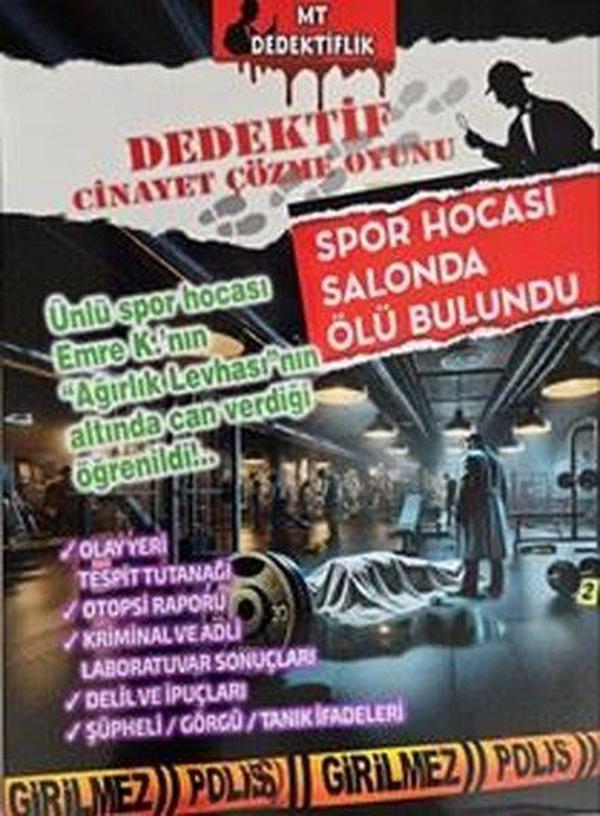 Spor Hocası Salonda Ölü Bulundu - Dedektif Cinayet Çözme Oyunu - MT Dedektiflik - Image 1