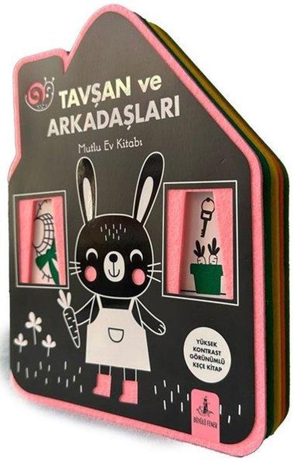Tavşan ve Arkadaşları - Mutlu Ev Kitabı - Keçe Kitap - Büyülü Fener - Image 1