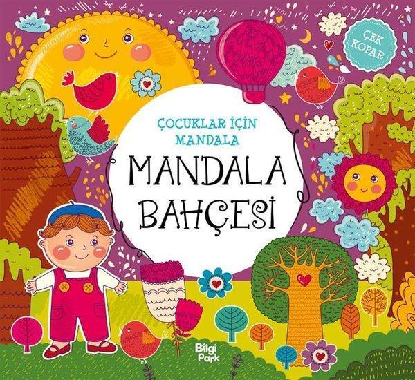 Mandala Bahçesi - Çocuklar İçin Mandala - Bilgi Park Yayınları - Image 1