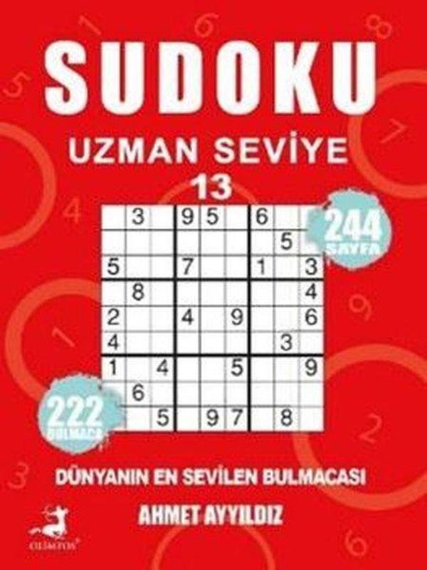 Sudoku Uzman Seviye 13 - Olimpos Yayınları - Image 1