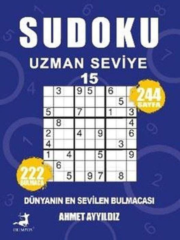 Sudoku Uzman Seviye 15 - Olimpos Yayınları - Image 1