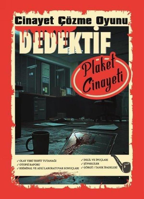 Plaket Cinayeti - Dedektif Cinayet Çözme Oyunu - MT Dedektiflik - Image 1