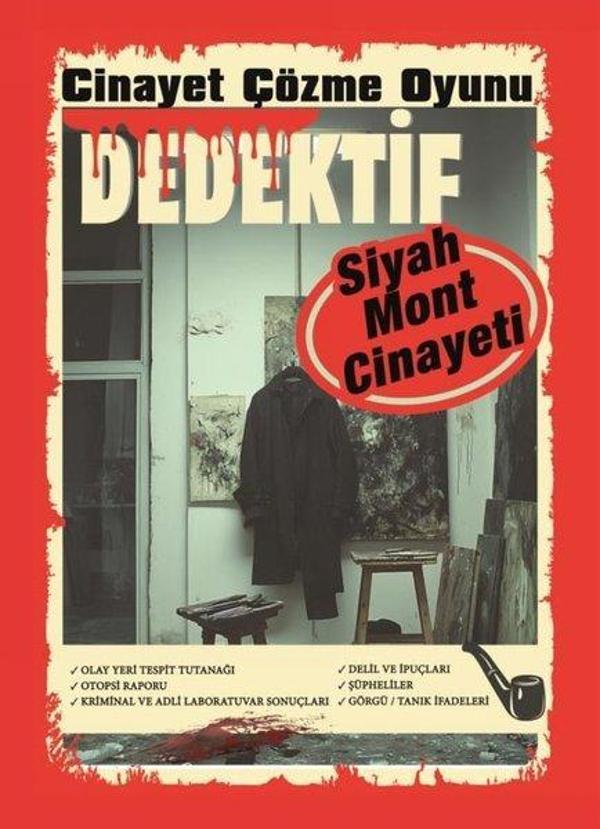 Siyah Mont Cinayeti - Dedektif Cinayet Çözme Oyunu - MT Dedektiflik - Image 1