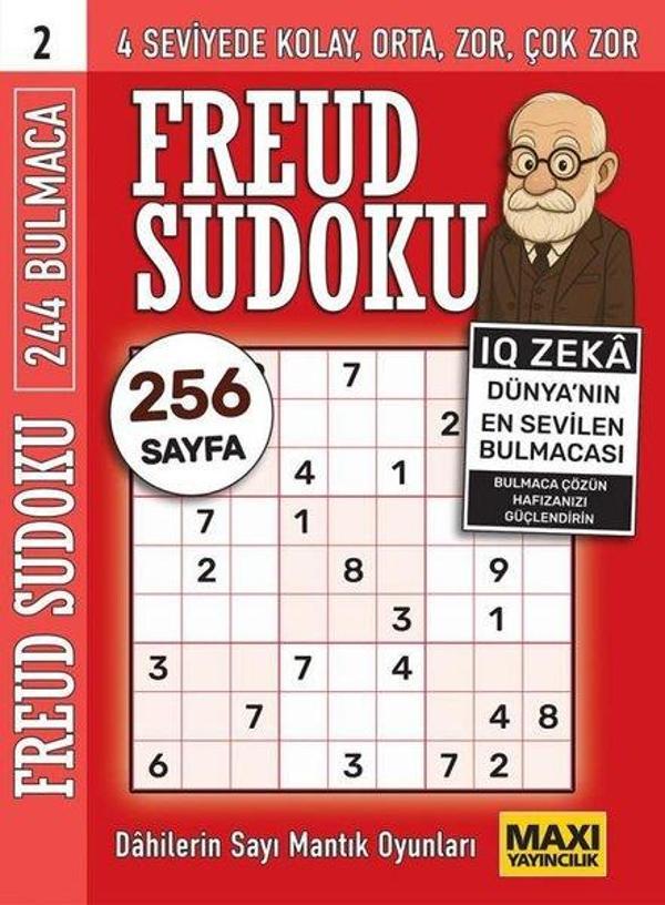 Freud Sudoku 2 - Maxı Yayıncılık - Image 1