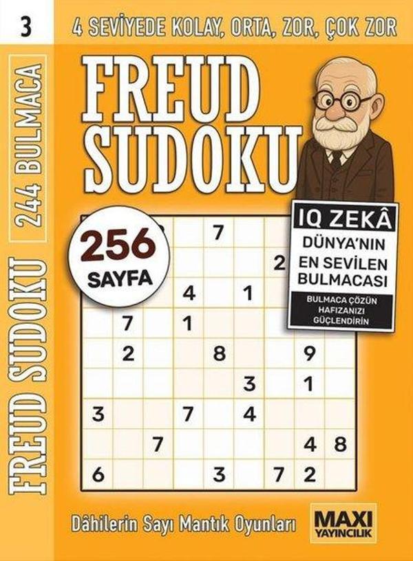 Freud Sudoku 3 - Maxı Yayıncılık - Image 1