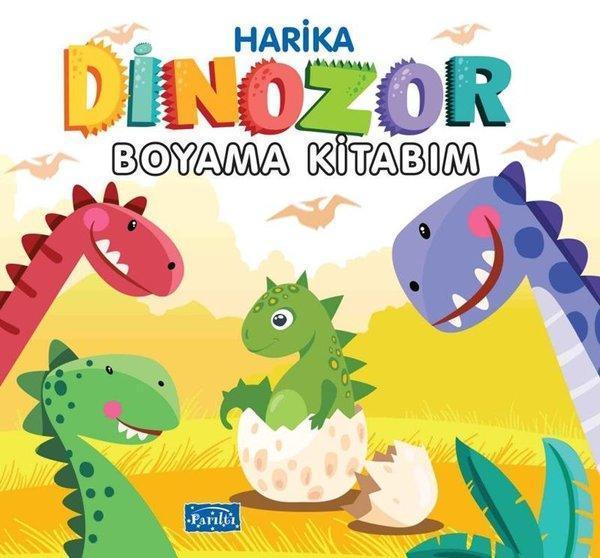 Harika Dinozor Boyama Kitabım - Parıltı Yayınları - Image 1