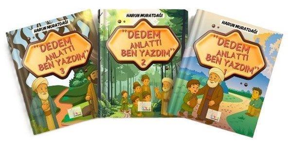 Dedem Anlattı Ben Yazdım Serisi Seti - 3 Kitap Takım - Sirya Yayınları - Image 1