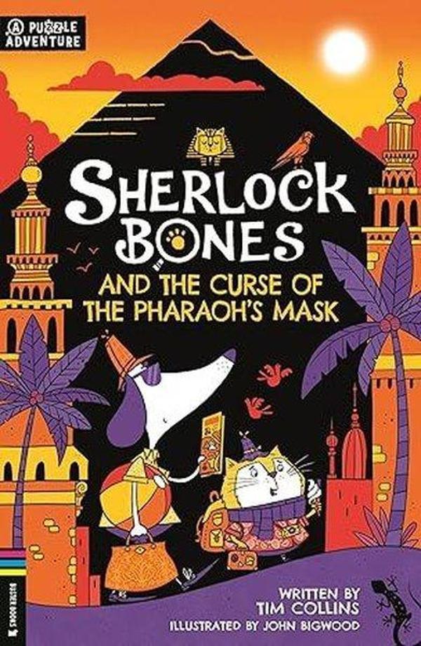 Sherlock Bones and the Curse of the Pharaohs Mask  A Puzzle Quest - Michael O'Mara Books Ltd - Image 1
