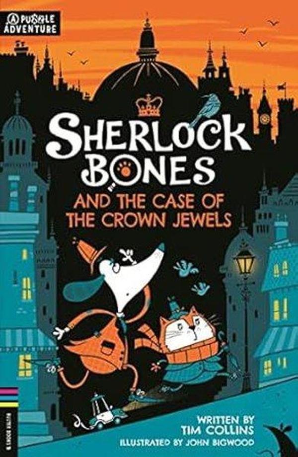 Sherlock Bones and the Case of the Crown Jewels  A Puzzle Quest - Michael O'Mara Books Ltd - Image 1