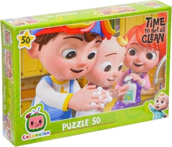 CO7779 Cocomelon 50 Parça Çocuk Puzzle -Laço - Image 1