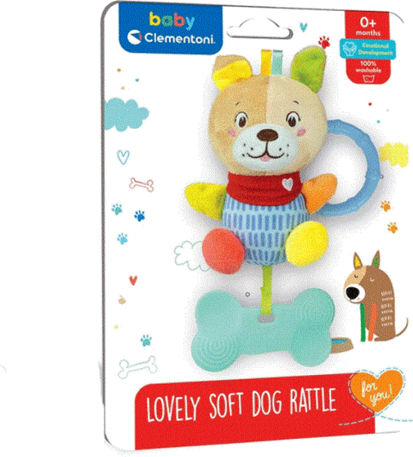 17785 Baby Clementoni - Sevimli Köpek Çıngırak - Image 1