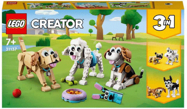 31137 Lego Creator 3in1 - Sevimli Köpekler 475 parça +7 yaş - Image 1
