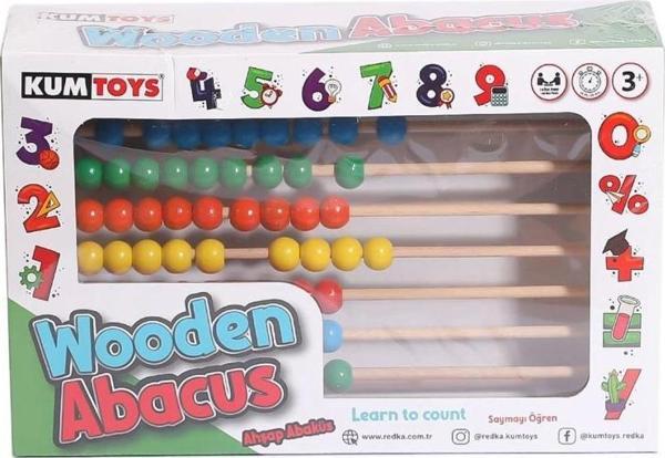 KM5632 Ahşap Abaküs -Kumtoys - Image 1