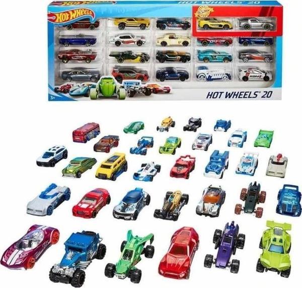 H7045 Hot Wheels 20'li Araba Seti - Image 1