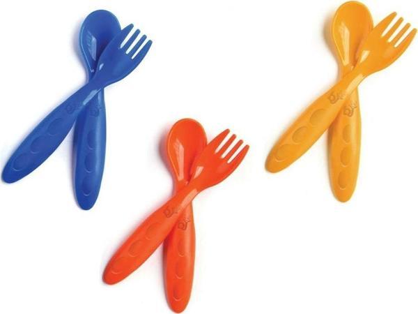 Nessiworld   Mama Kaşık Çatal Takımı 495 Mavi - Image 1