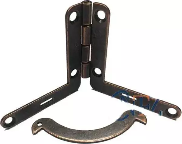 Makaslı Menteşe - 16x36x76mm, Oksit, 1 Adet - Image 1